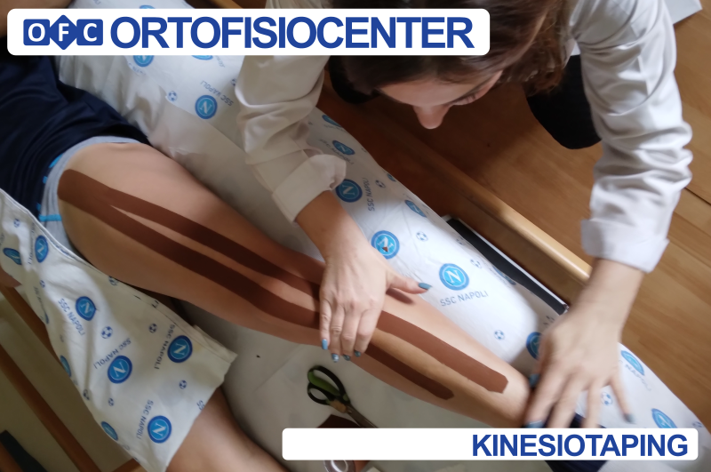 kinesiotaping a Lago Patria